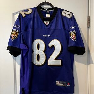 Reebok Onfield Baltimore Ravens Torrey Smith Purple NFL Jersey Men’s Size 48